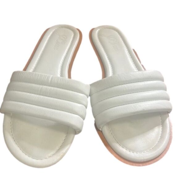 J.CREW‎ SORRENTO PADDED SLIDES SIZE 9 - Picture 1 of 6